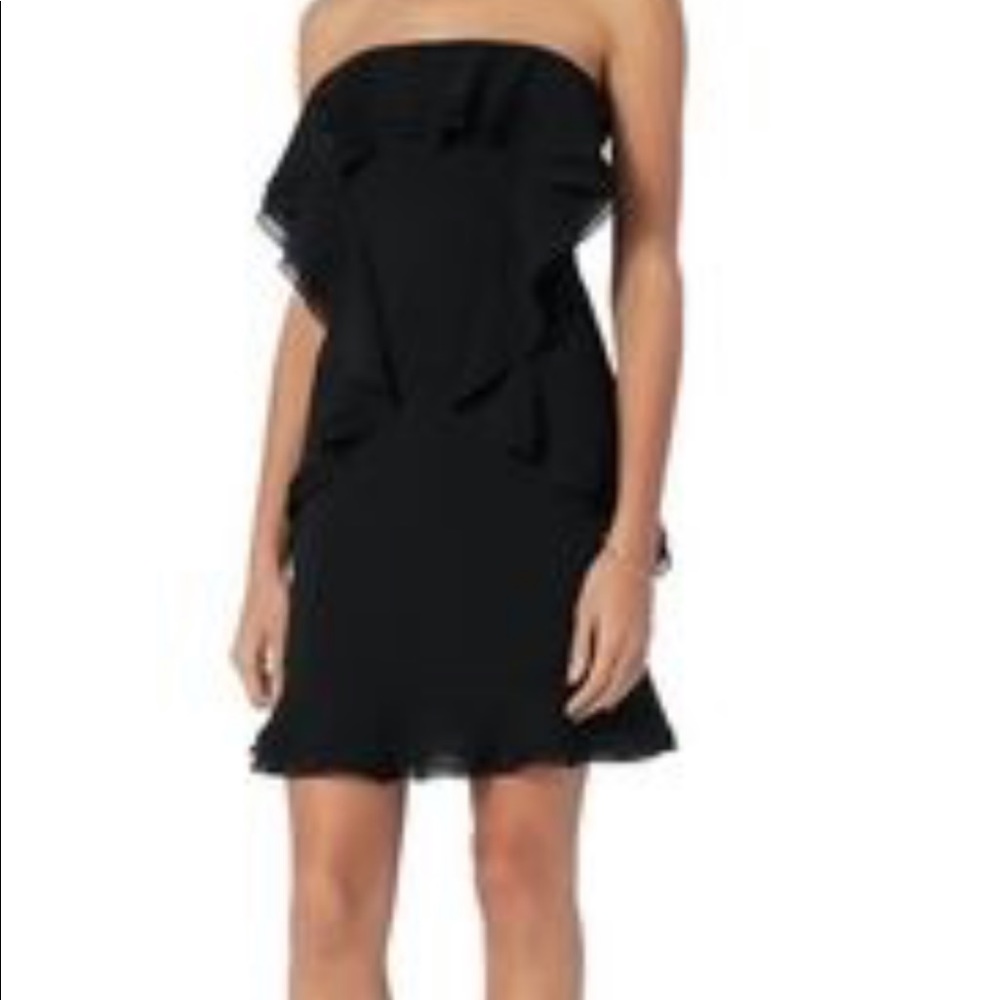 Intermix Black Mini Dress